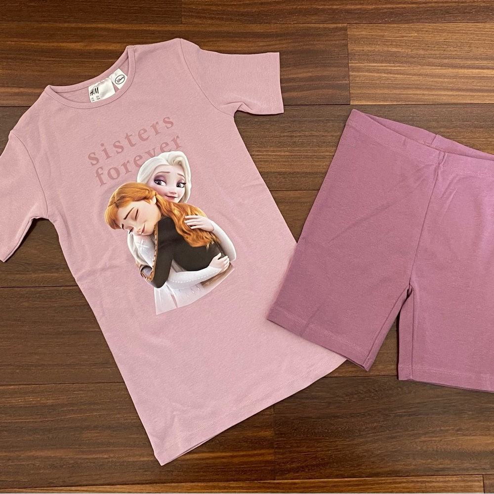 Disney Girls' Frozen 'Sisters Forever' Pajama Set